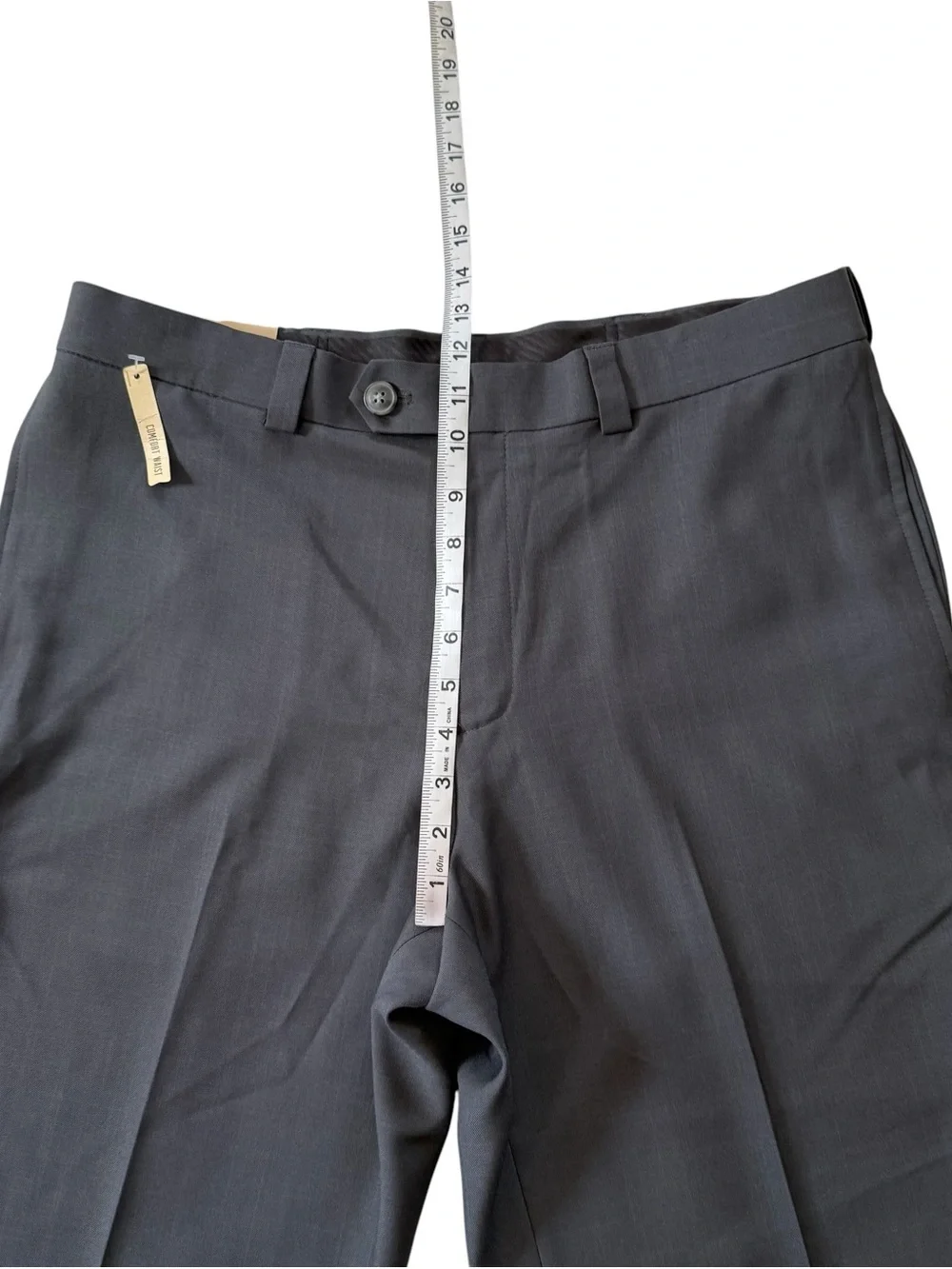NWT HAGGAR Repreve Men’s 34 x 29 Classic Fit Comfort Waist Suit Pants